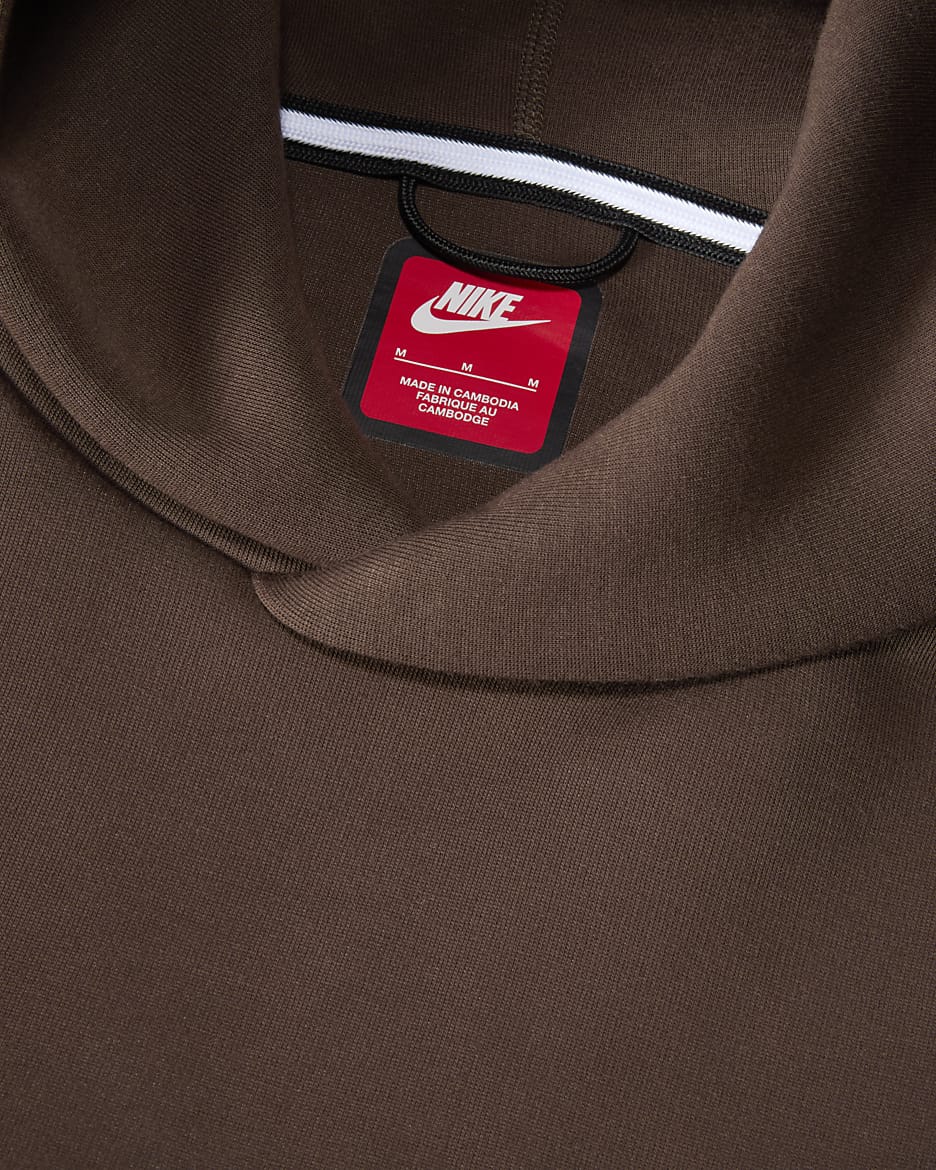 Nike Tech Reimagined Fleece-Hoodie (Herren) - Baroque Brown/Baroque Brown