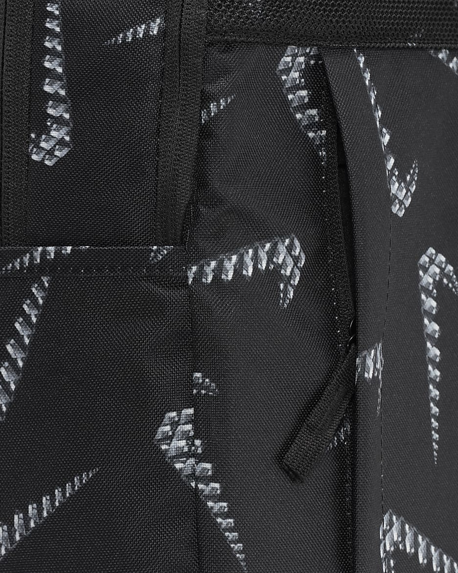 Nike Backpack (21L) - Black/Black/White