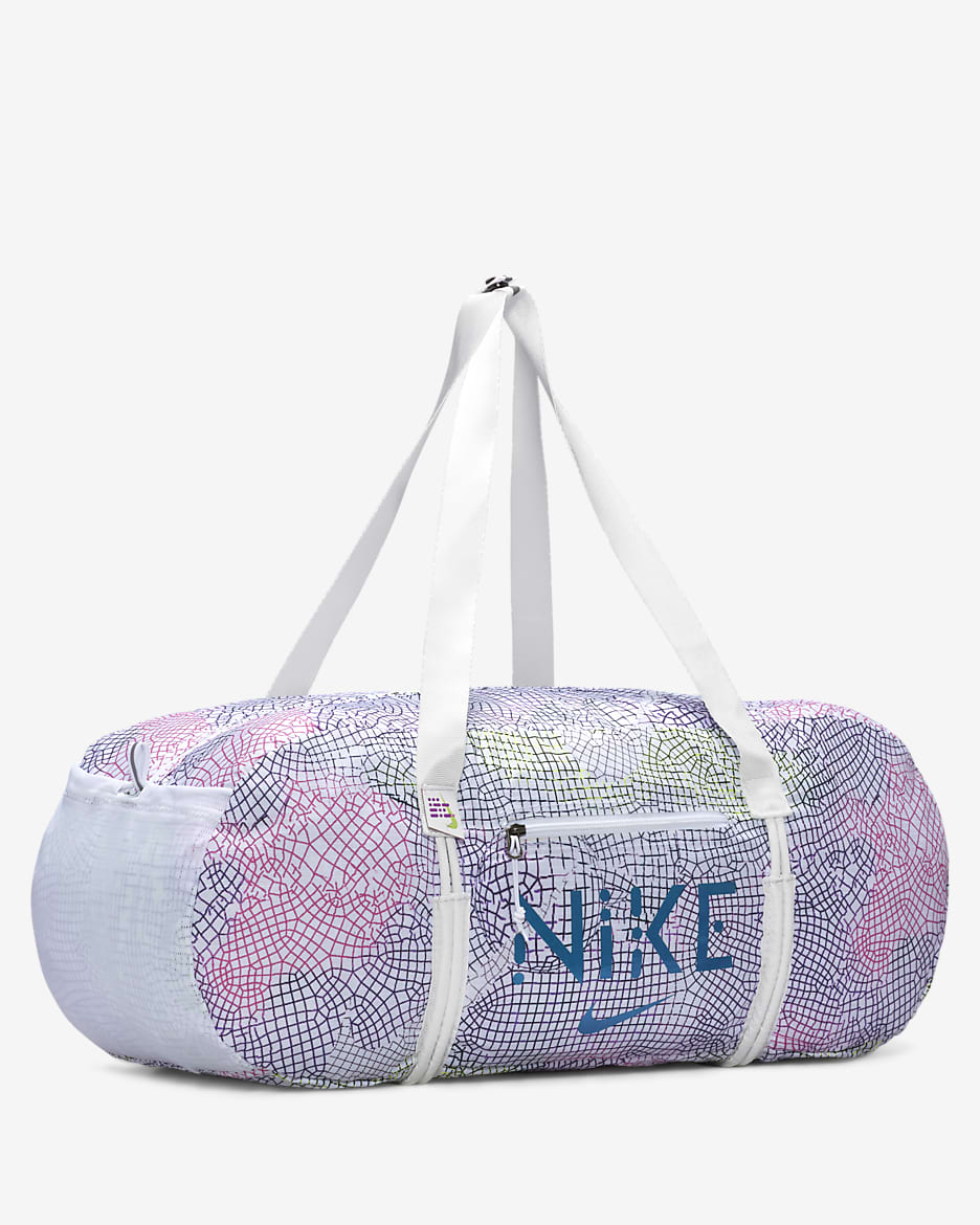 Serena Williams Design Crew Stash Duffel Bag (21L) - White/Action Grape/Black