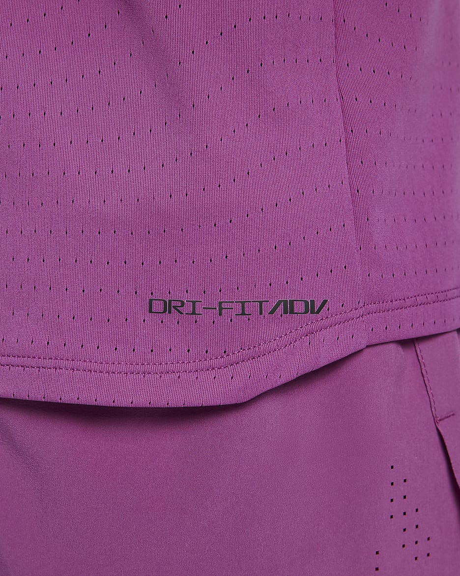 เสื้อกล้ามวิ่งผู้ชาย Dri-FIT ADV Nike AeroSwift - Hot Fuchsia/ดำ