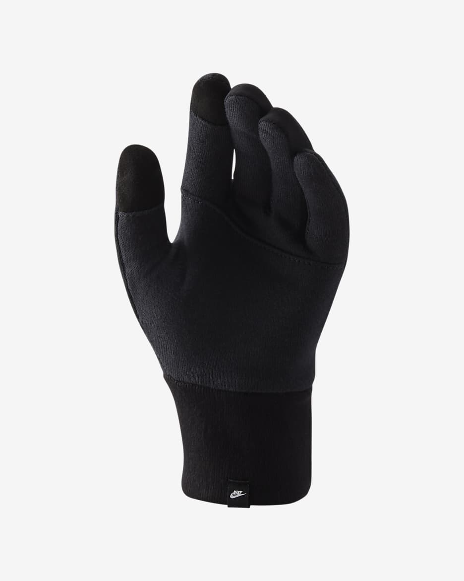 Gants Nike Club Fleece - Noir/Noir/Blanc