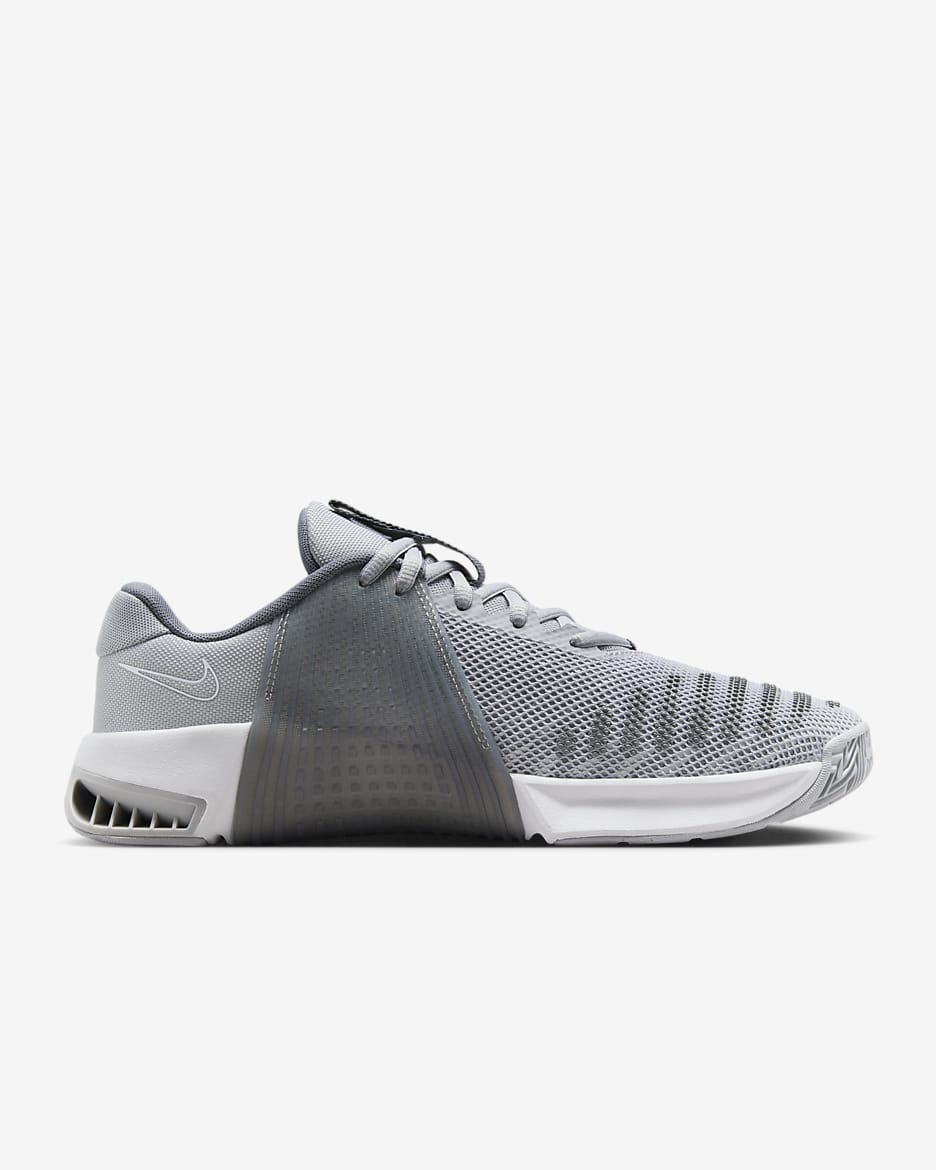 Nike Metcon 9 男款健身訓練鞋 - Light Smoke Grey/Photon Dust/白色/白色