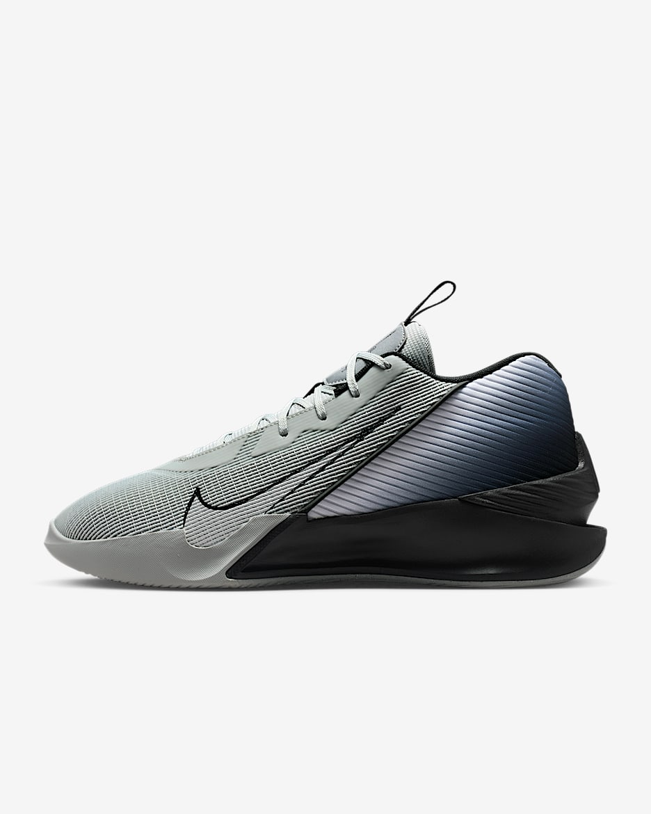 Nike G.T. Jump Academy Zapatillas de baloncesto - Light Smoke Grey/Negro/Blanco/Plata metalizado