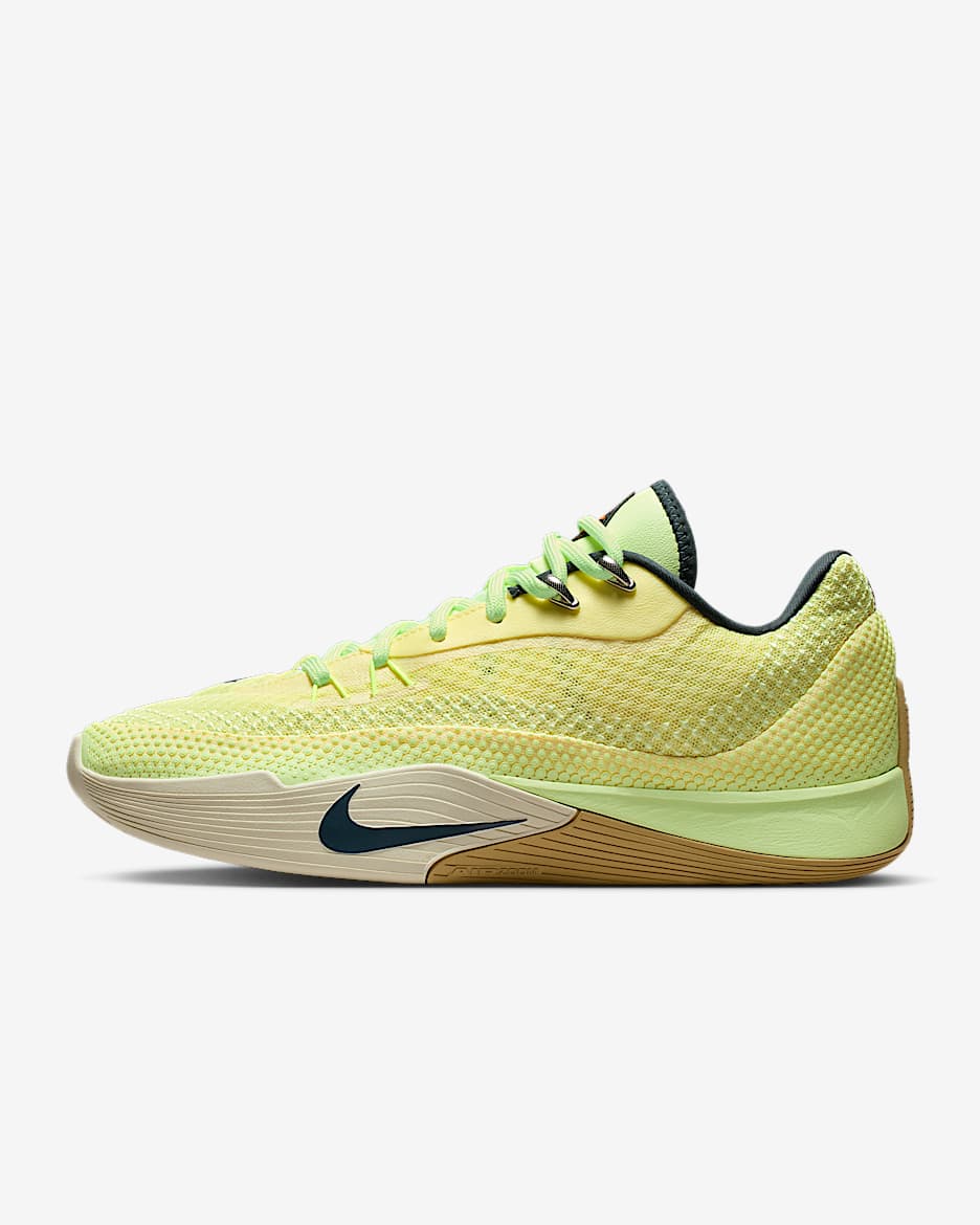 Nike Street Flare Basketball Shoes - Citron Tint/Barely Volt/Sea Glass/Seaweed