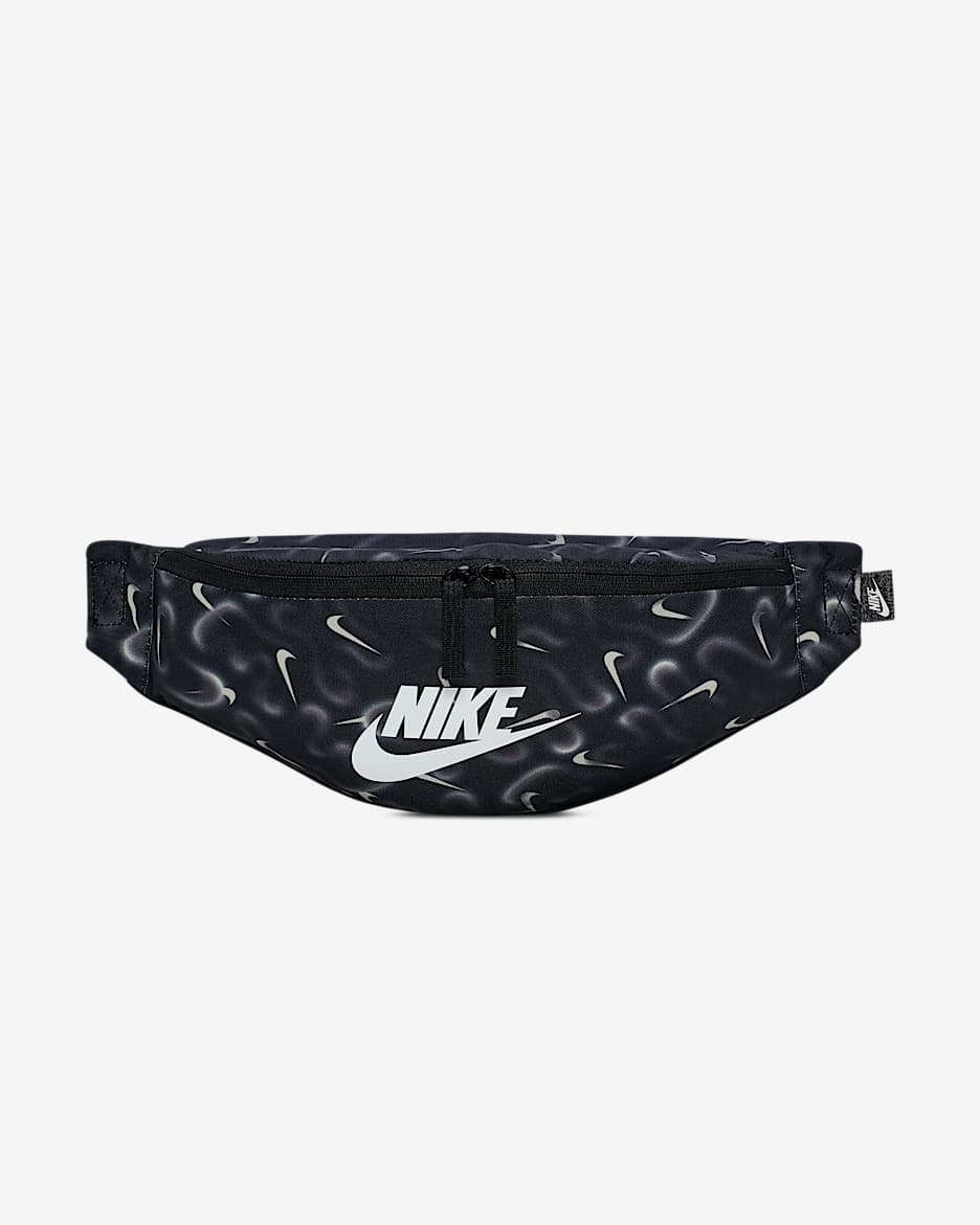 Nike Heritage midjeveske (3 L) - Svart/Svart/Summit White