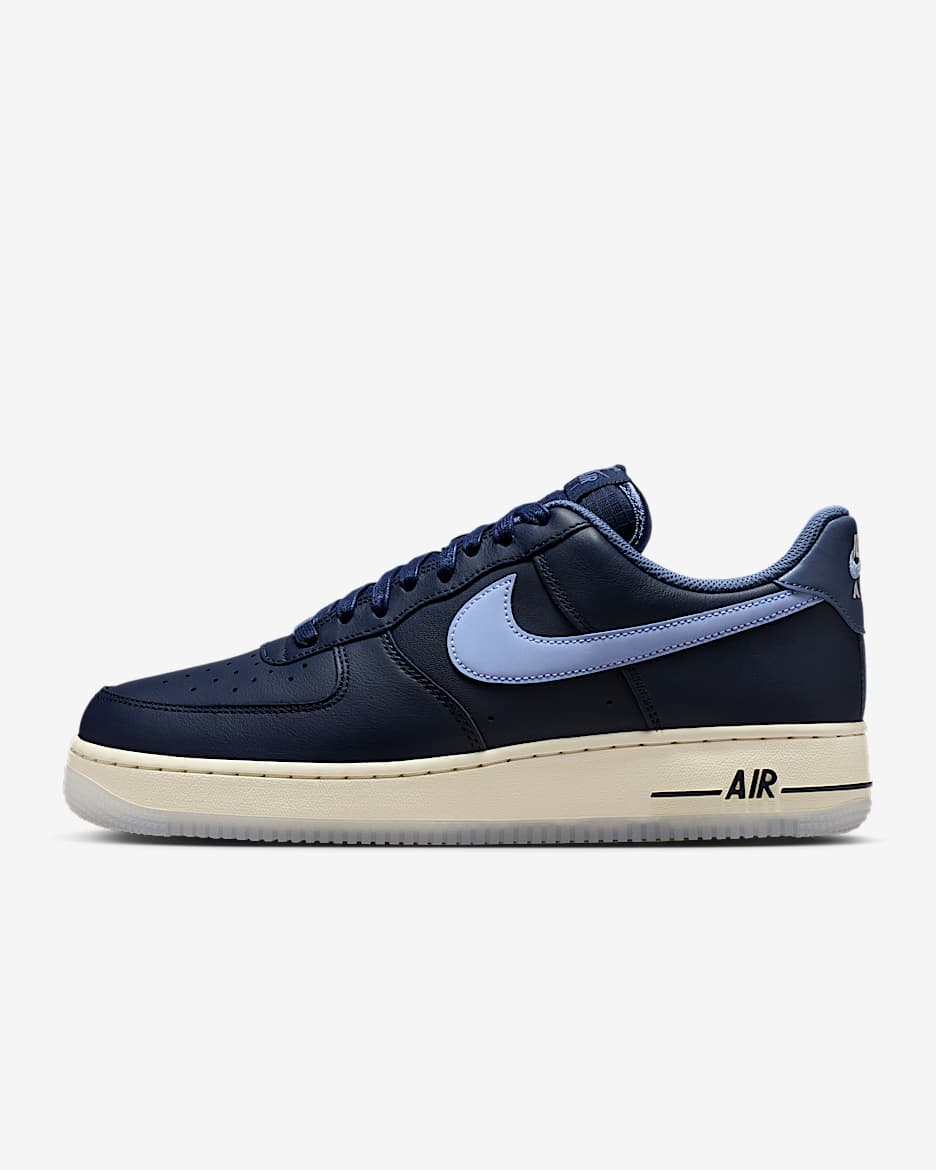 Scarpa Nike Air Force 1 '07 – Uomo - Ossidiana/Diffused Blue/Soft Pearl/Aluminum
