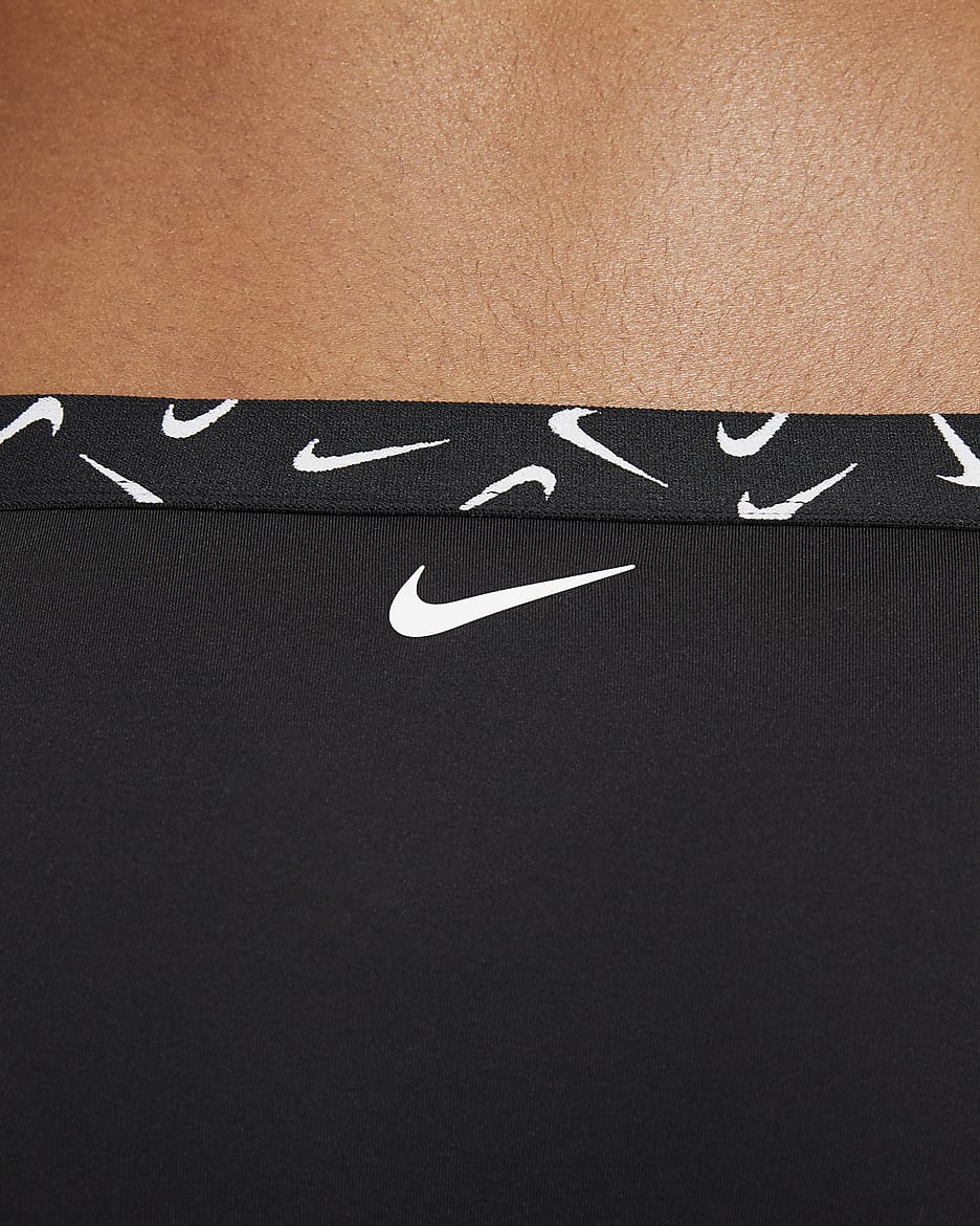 Nike Women's Bikini Bottoms - Black/White