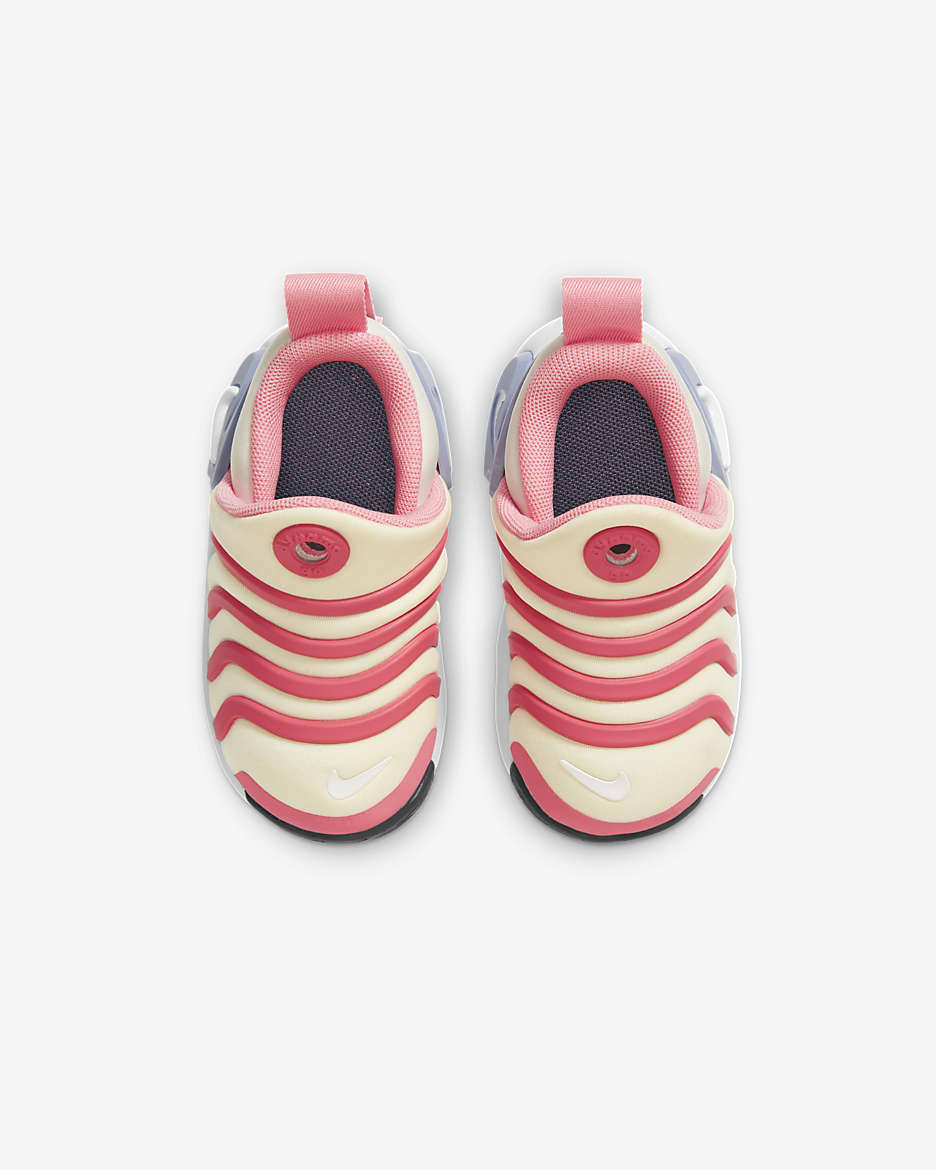 Nike Dynamo Go Baby/Toddler Easy On/Off Shoes - Coconut Milk/Photon Dust/Sea Coral/White