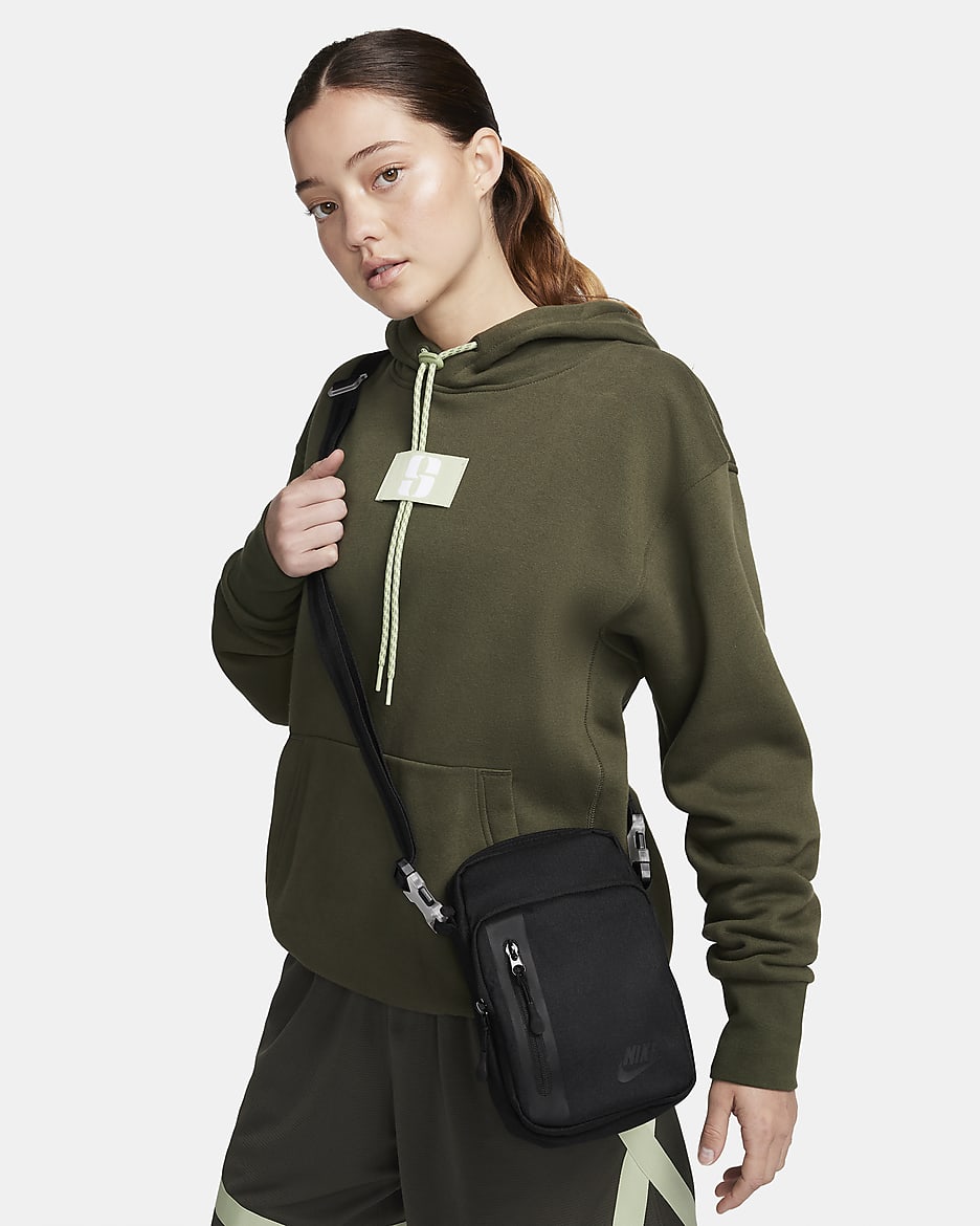 Bolsa bandolera Sabrina Elemental Premium (4 L) - Negro/Negro/Negro