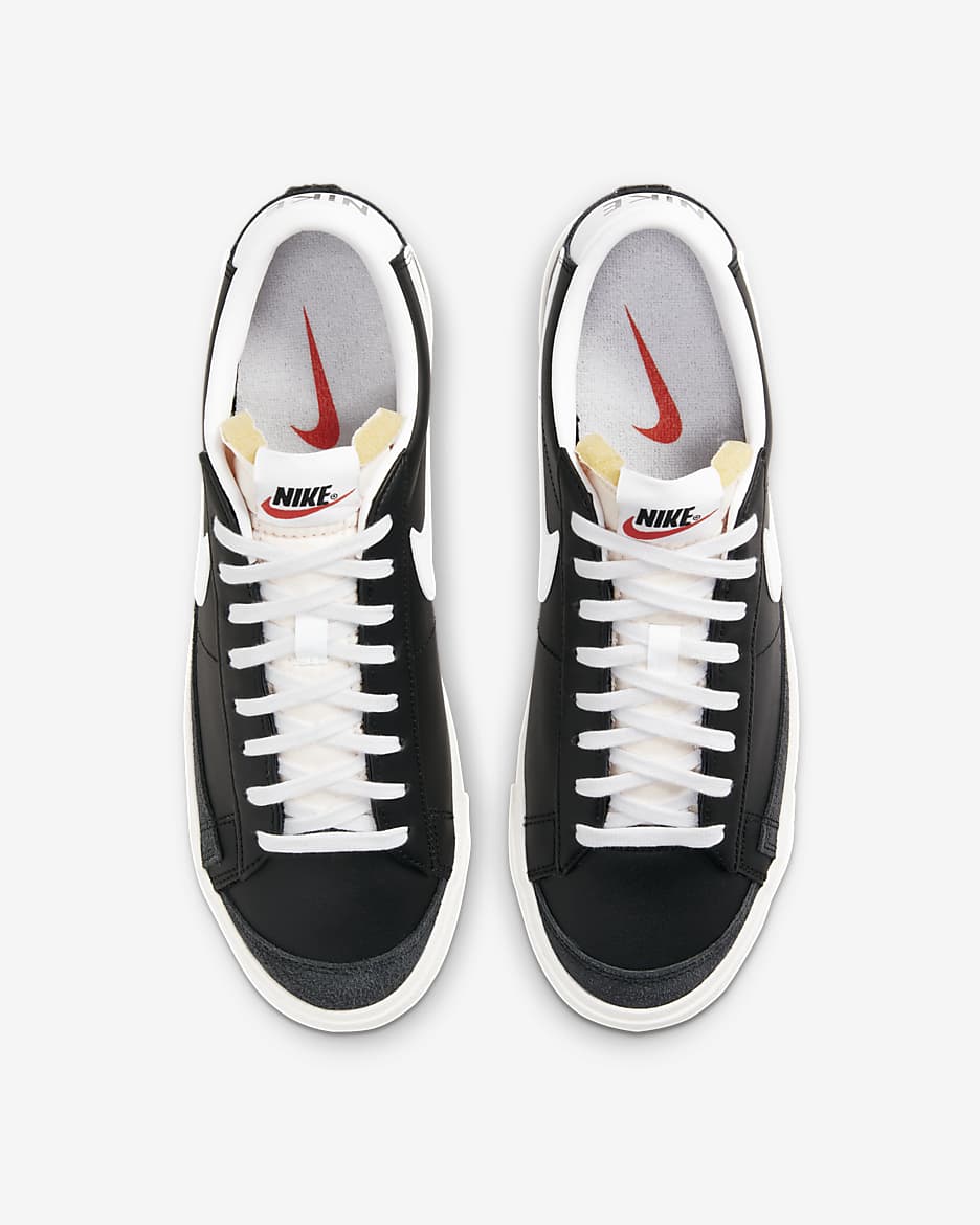 Nike Blazer Low '77 Vintage Men's Shoes - Black/Sail/Black/White