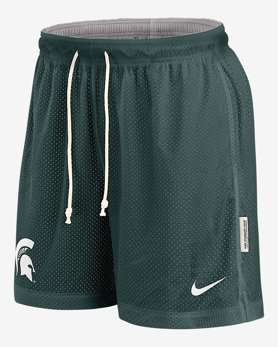 Michigan State Reversible Men's Nike Dri-FIT College Shorts - Green