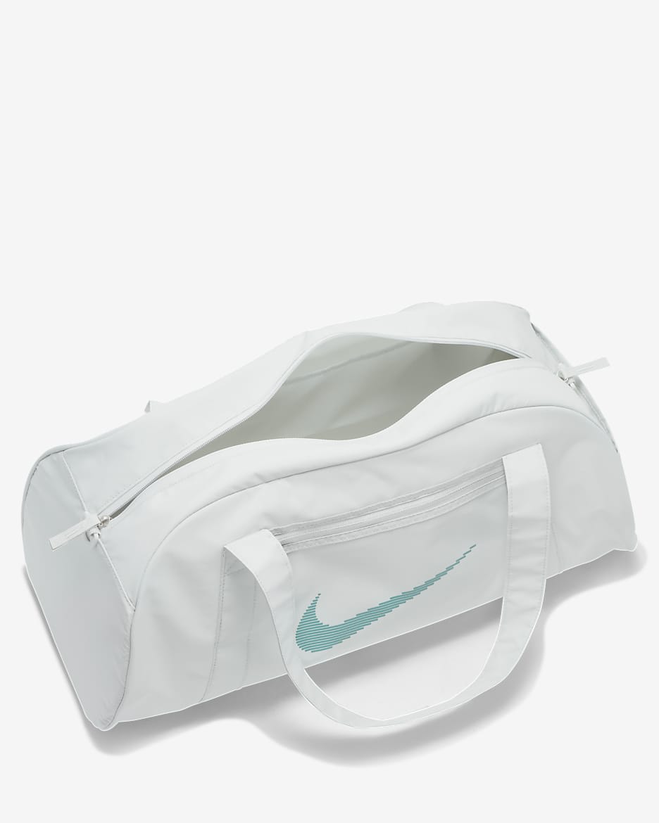 Nike Gym Club Duffel Bag (24L) - Light Silver/Light Silver/Mineral Teal