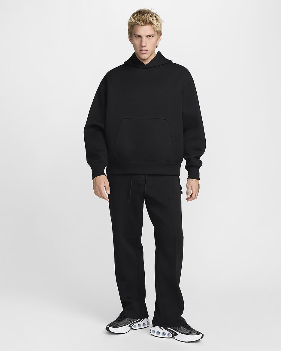 Nike Tech Pantalón entallado de tejido Fleece - Hombre - Negro/Negro