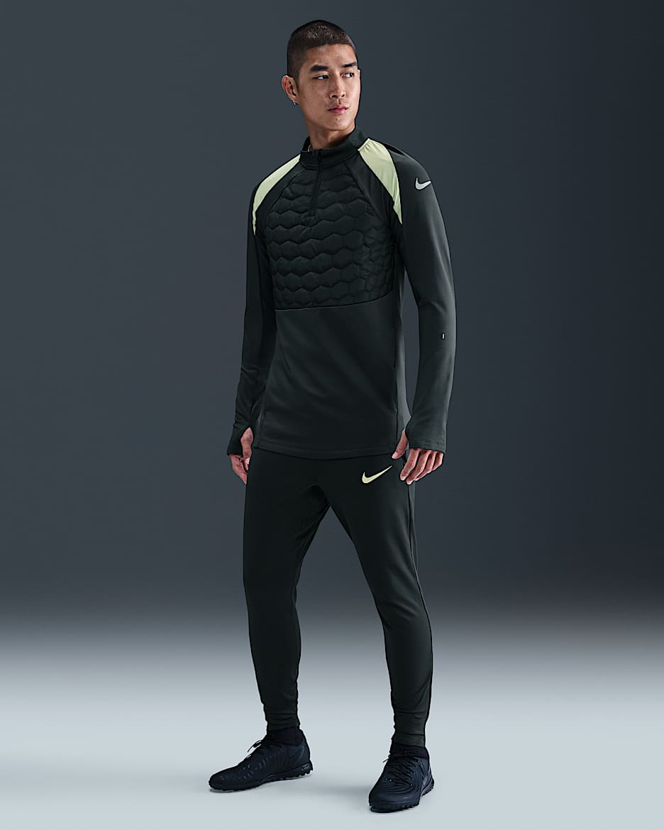 ナイキ ストライク メンズ Dri-FIT サッカーパンツ - シーウィード/シーウィード/ライムライト/ライムライト