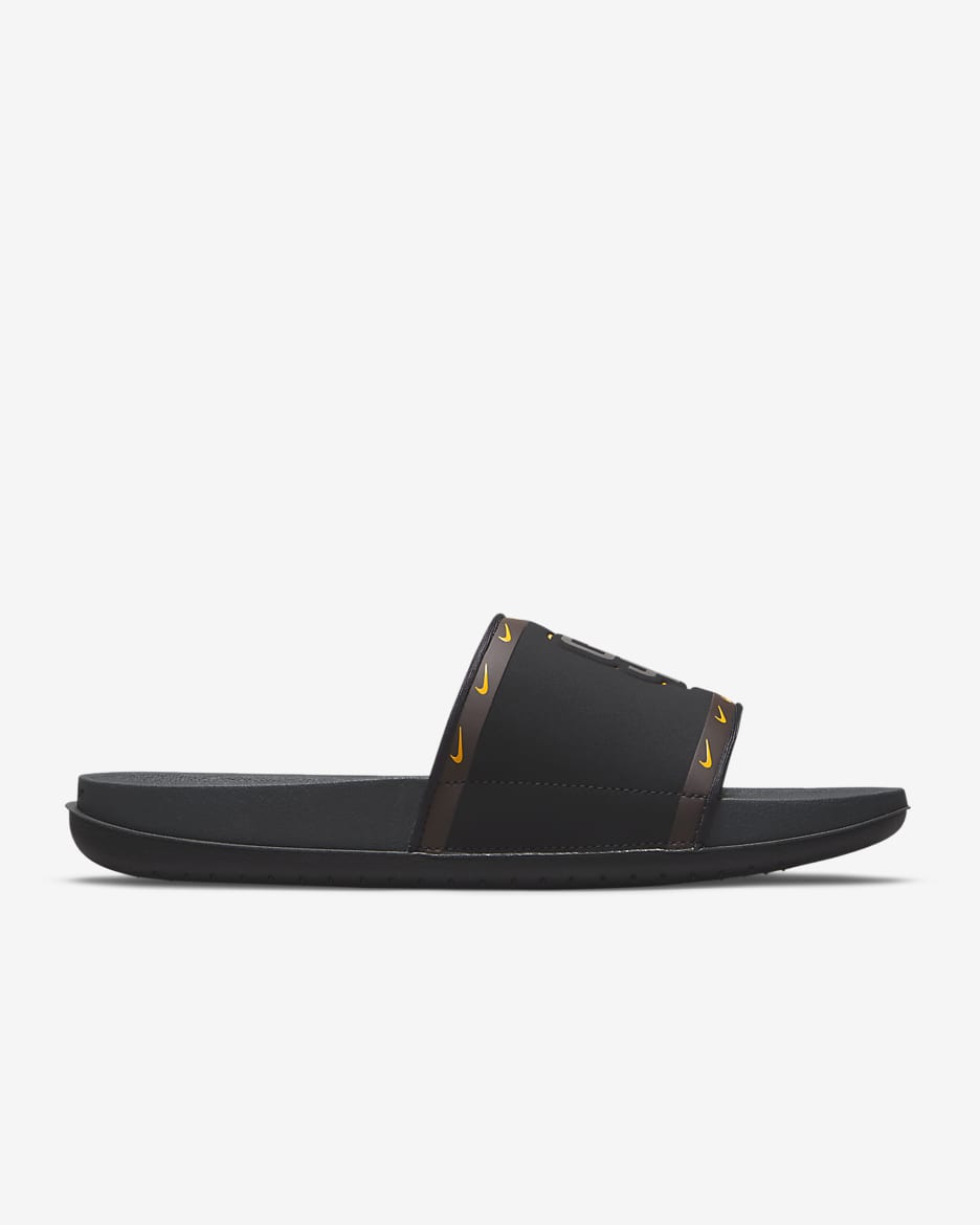 Nike Offcourt (MLB San Diego Padres) Slide - Black/Dark Cinder/Amarillo/Anthracite