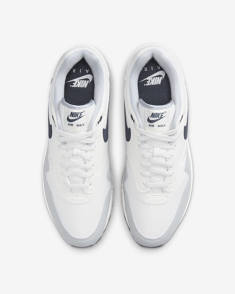 Nike Air Max 1 Zapatillas - Hombre - Platinum Tint/Wolf Grey/Dark Obsidian