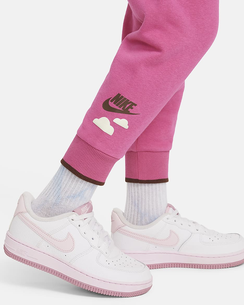 Nike Sweet Swoosh Little Kids' Joggers - Atomic Pink