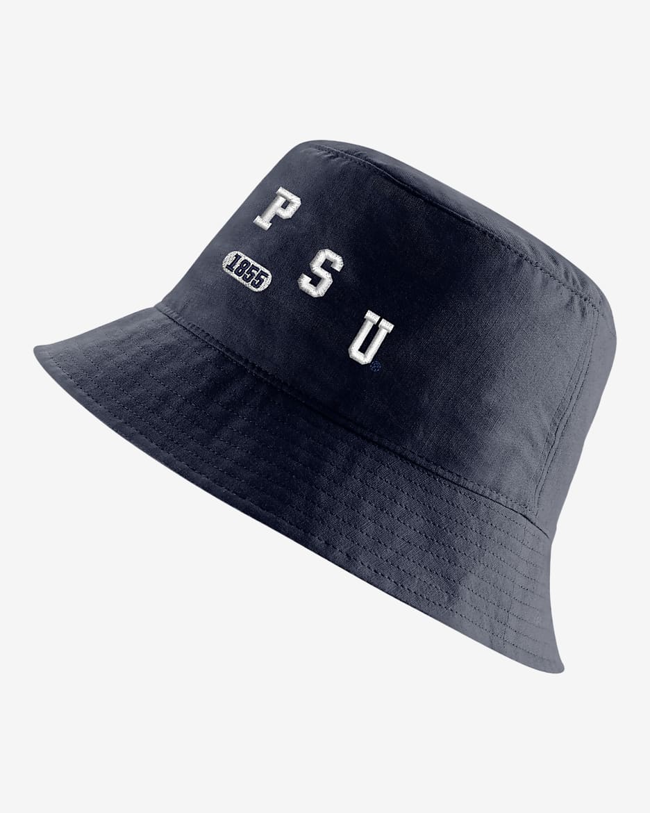 Penn State Nike College Bucket Hat - Navy