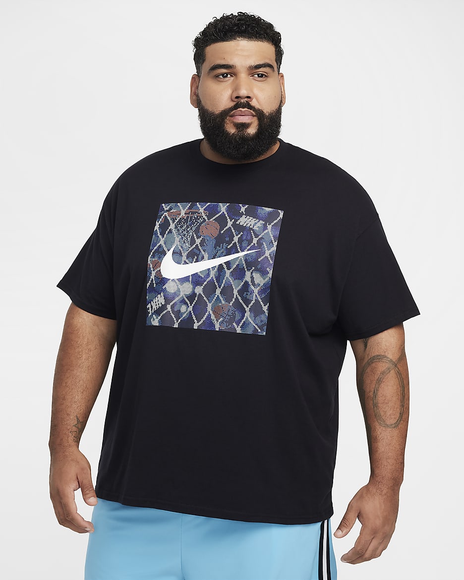 Nike Men's Max90 Basketball T-Shirt - Black