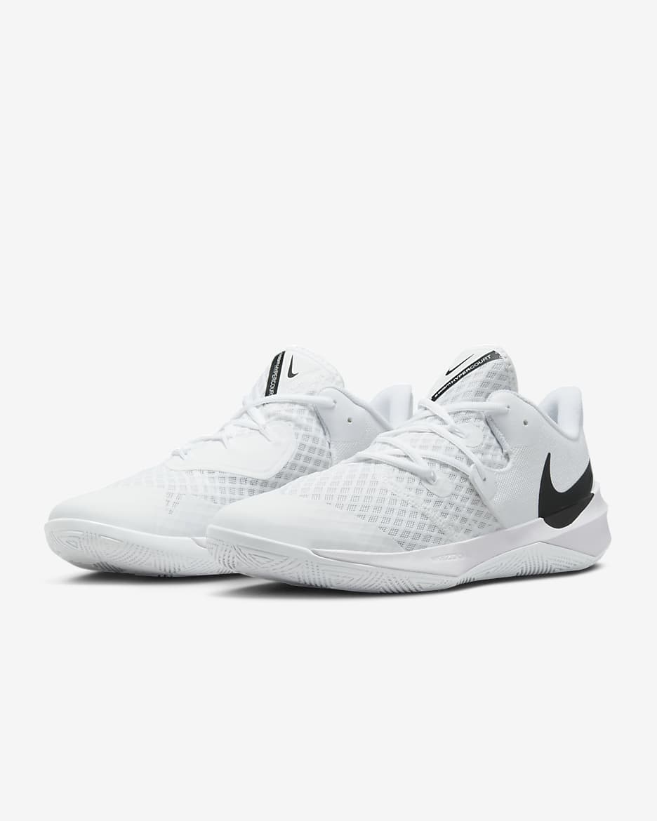 Tenis de vóleibol Nike HyperSpeed Court - Blanco/Negro