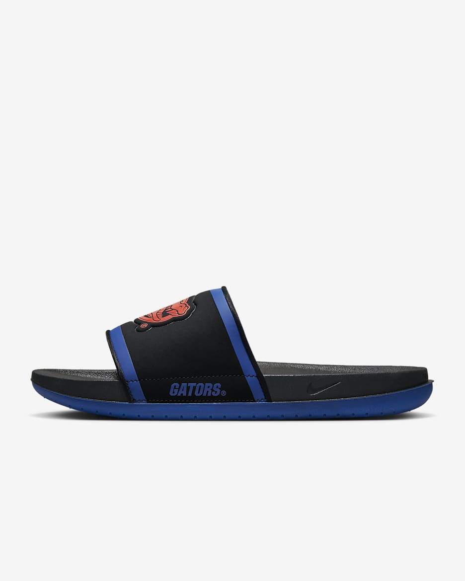 Nike Offcourt (Florida) Slide - Black/Game Royal/University Orange