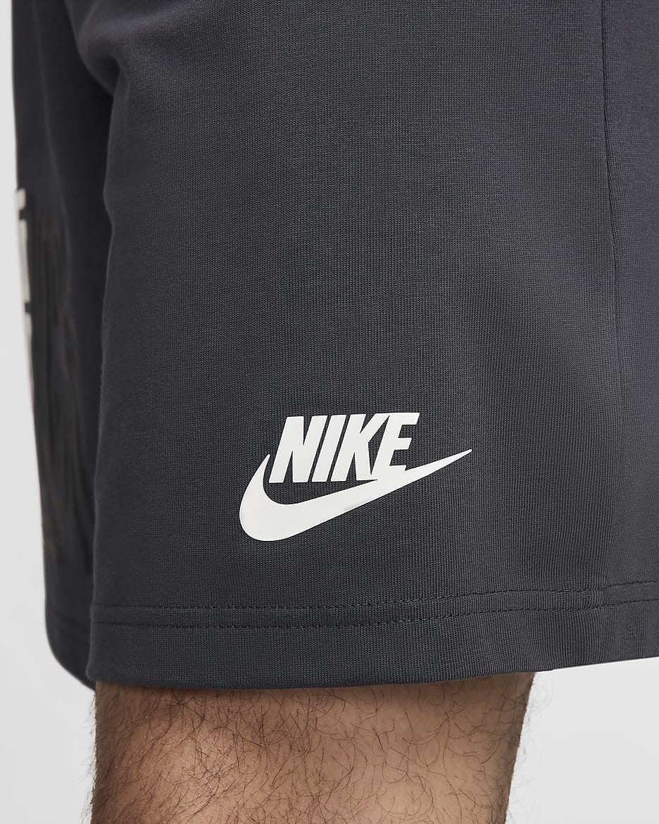 Shorts da basket Dri-FIT 20 cm Nike Starting 5 – Uomo - Dark Smoke Grey/Bianco