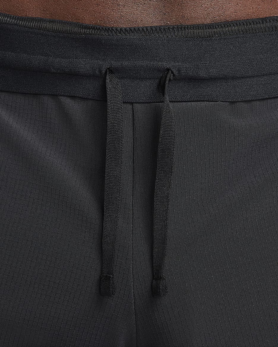 Ungefütterte Nike Flex Rep Dri-FIT-Fitnessshorts für Herren (ca. 12,5 cm) - Schwarz/Schwarz/Schwarz