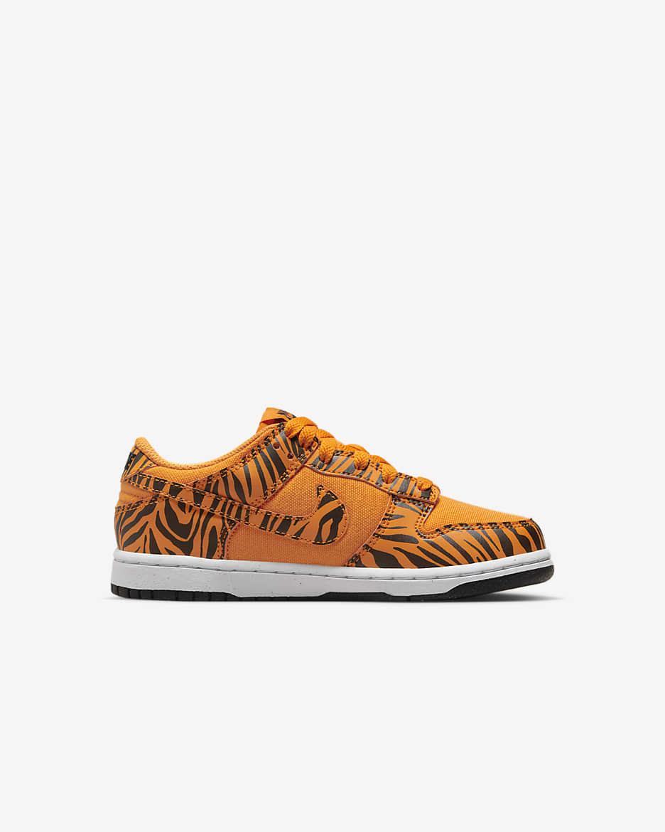 Nike Dunk Low Next Nature Younger Kids' Shoes - Kumquat/White/Black/Kumquat