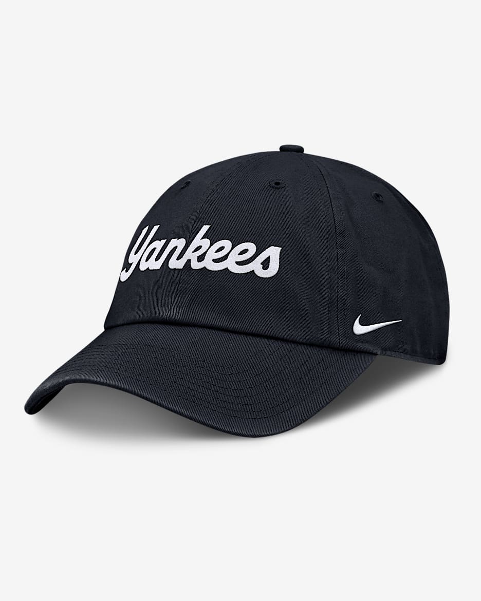 Gorra Nike de la MLB ajustable para hombre New York Yankees Club - Azul campo de juego