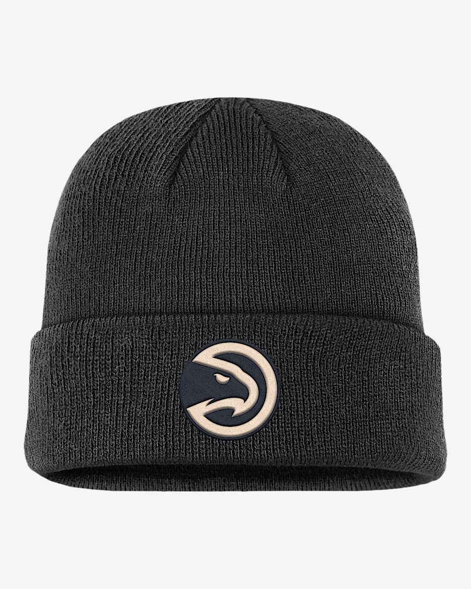 Atlanta Hawks Terra City Edition Nika NBA Beanie - Black