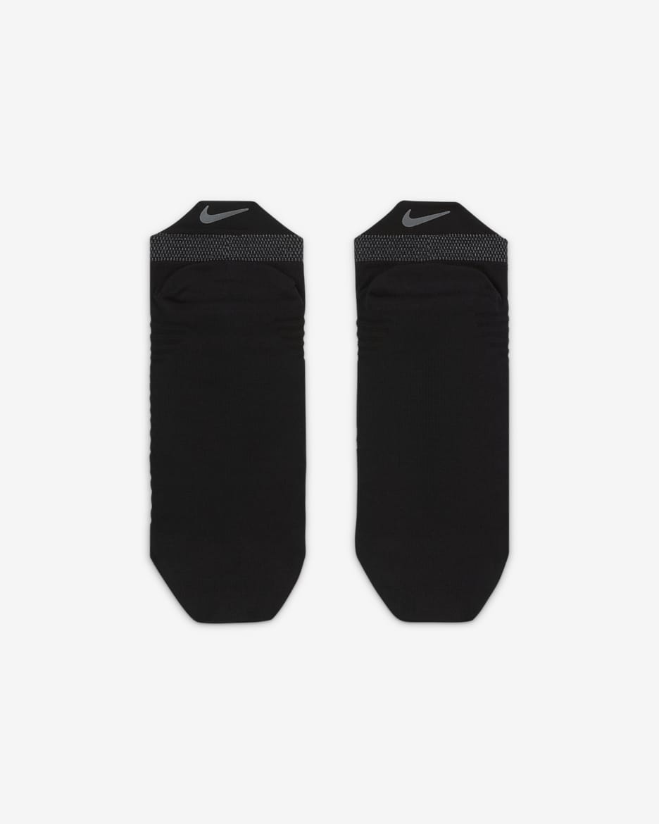 Calcetines de running Nike Spark Lightweight No-Show - Negro/Reflejo plata