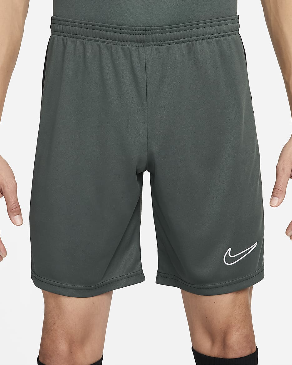 Nike Dri-FIT Academy Men's Dri-FIT Football Shorts - Vintage Green/Black/White