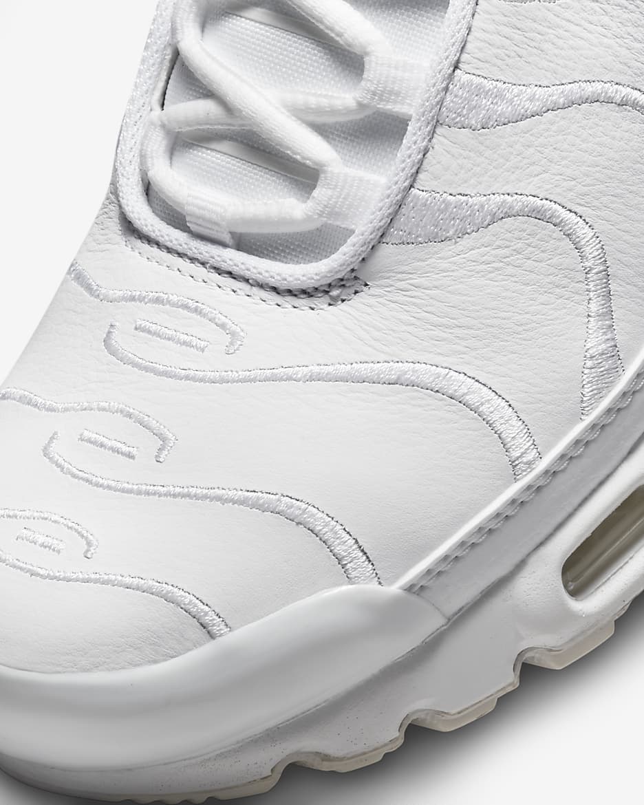 Nike Air Max Plus Men's Shoe - White/White/White