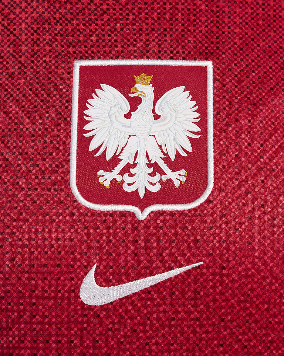 Poland 2024/25 Stadium Away Women's Nike Dri-FIT Football Replica Shirt - Bright Crimson/Gym Red/Team Red/White