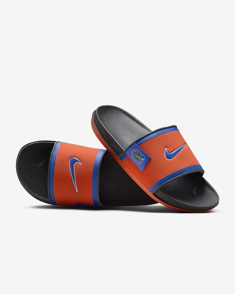 Chanclas Nike College Offcourt (Florida) - Naranja universitario/Gris humo oscuro/Royal juego