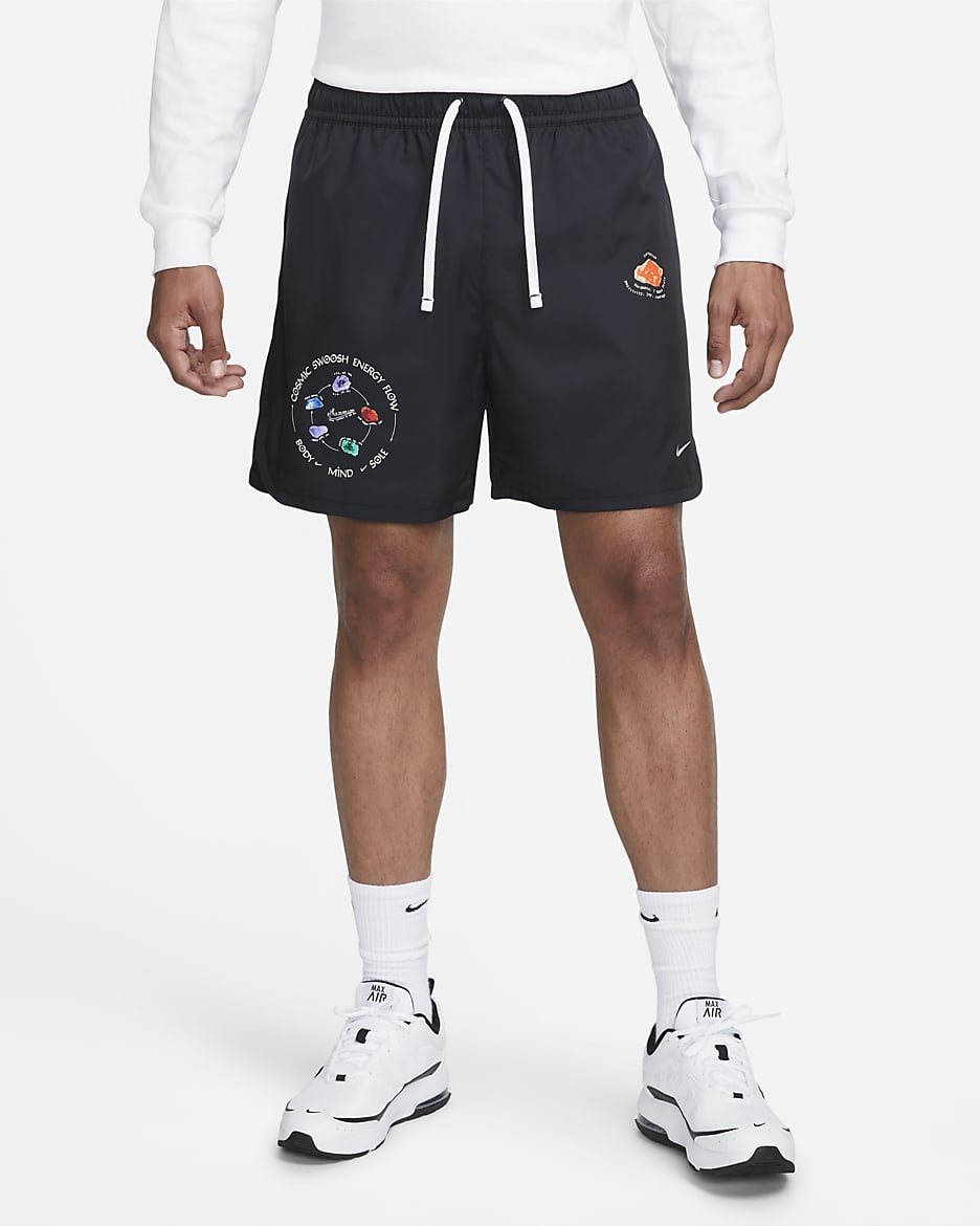 Nike Sportswear Men's Woven Flow Shorts - Off Noir
