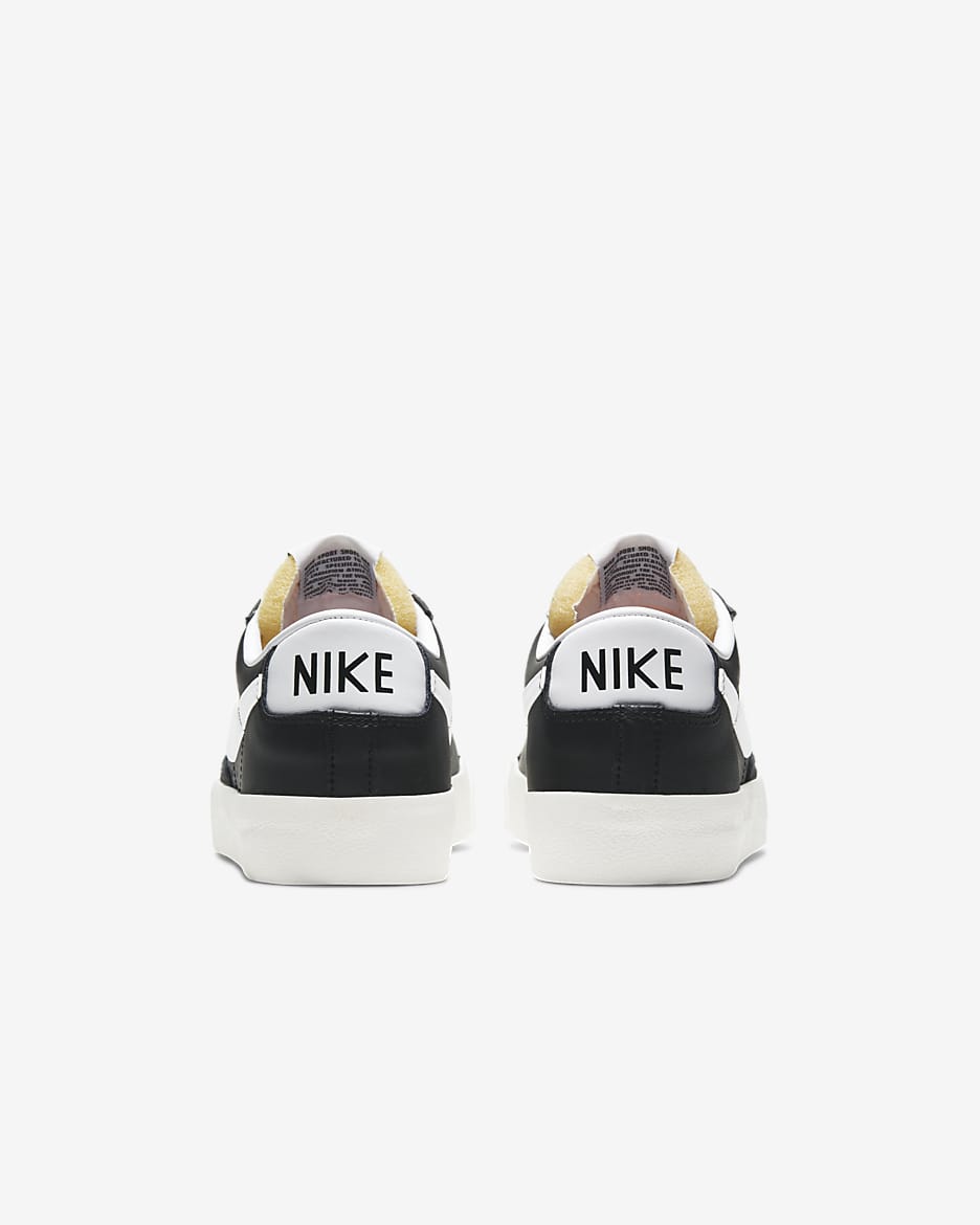 Tenis para hombre Nike Blazer Low '77 Vintage - Negro/Vela/Negro/Blanco