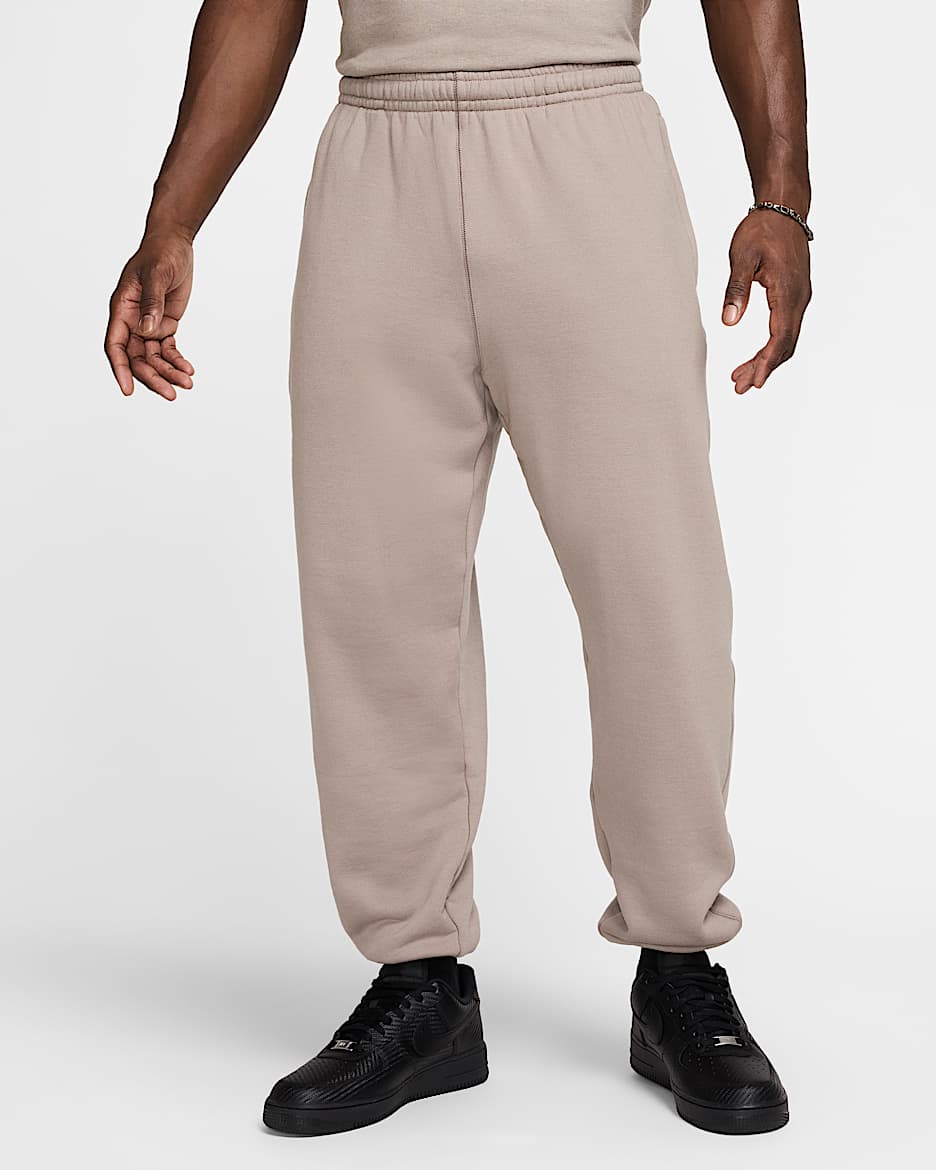 Pantalones deportivos de tejido Fleece Nike Wool Classics - Fósil lunar