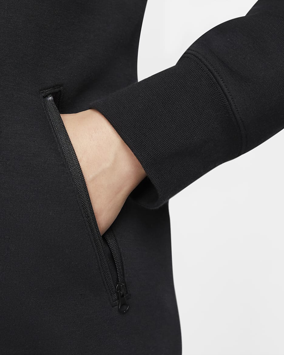 Nike Sportswear Tech Fleece Windrunner Women's Full-Zip Hoodie - Black/Black