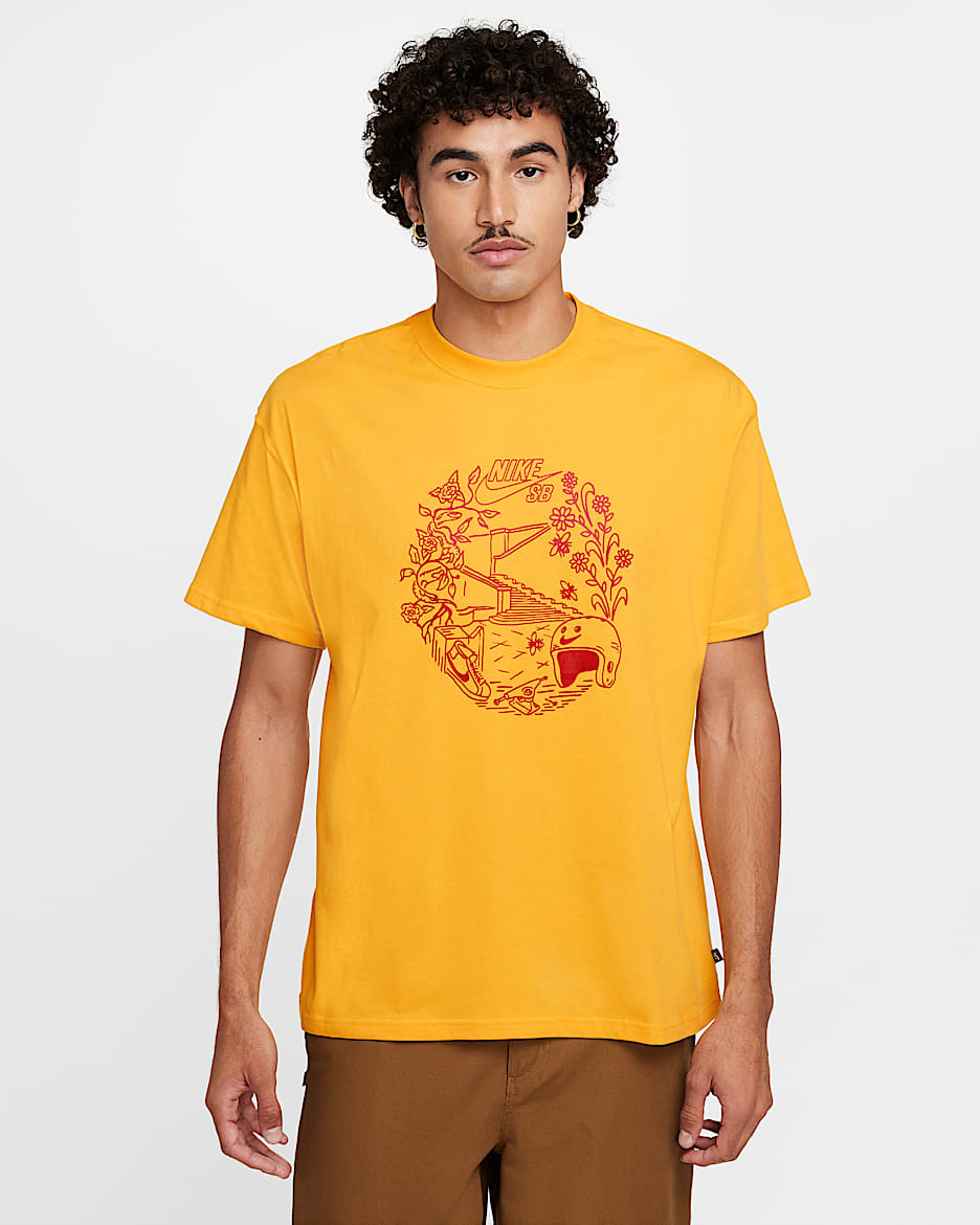 Nike SB T-Shirt - University Gold