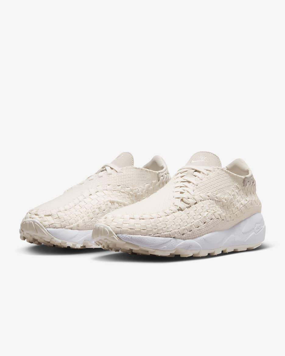 Nike Air Footscape Woven Women's Shoes - Phantom/White/Light Bone