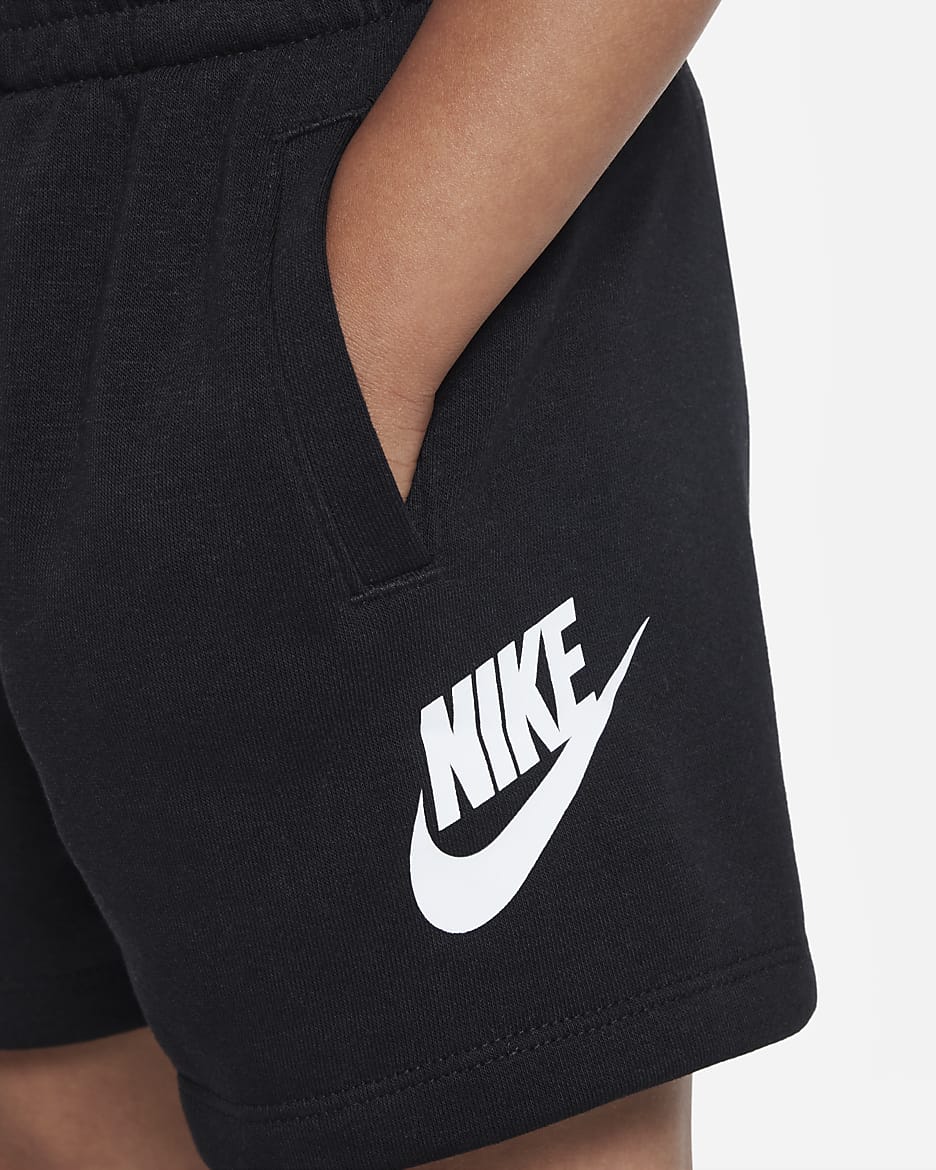 Nike Sportswear Club French Terry Shorts Toddler Shorts - Black