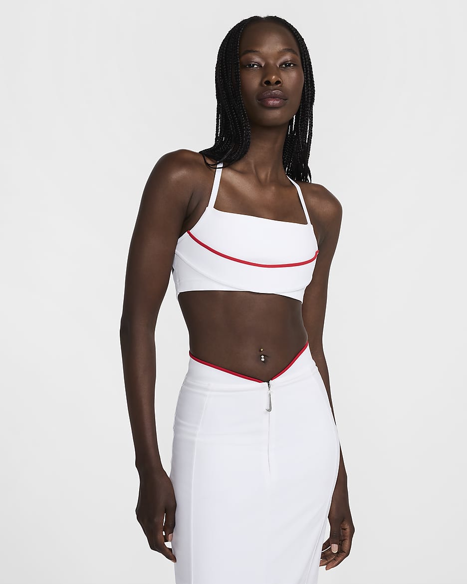 Nike x Jacquemus Women's Bra - White/University Red