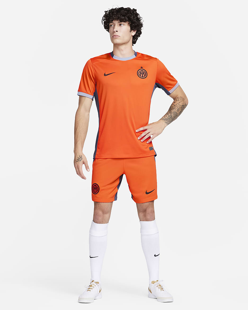 Inter Milan 2023/24 Stadium Third Men's Nike Dri-FIT Soccer Jersey - Safety Orange/Thunder Blue/Ashen Slate/Black