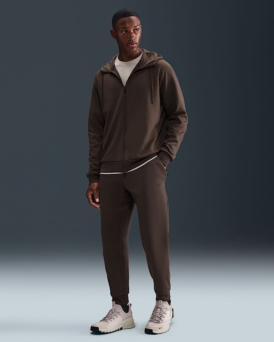 Nike Primary Fleece Men's Dri-FIT UV Performance Joggers - Baroque Brown/Baroque Brown