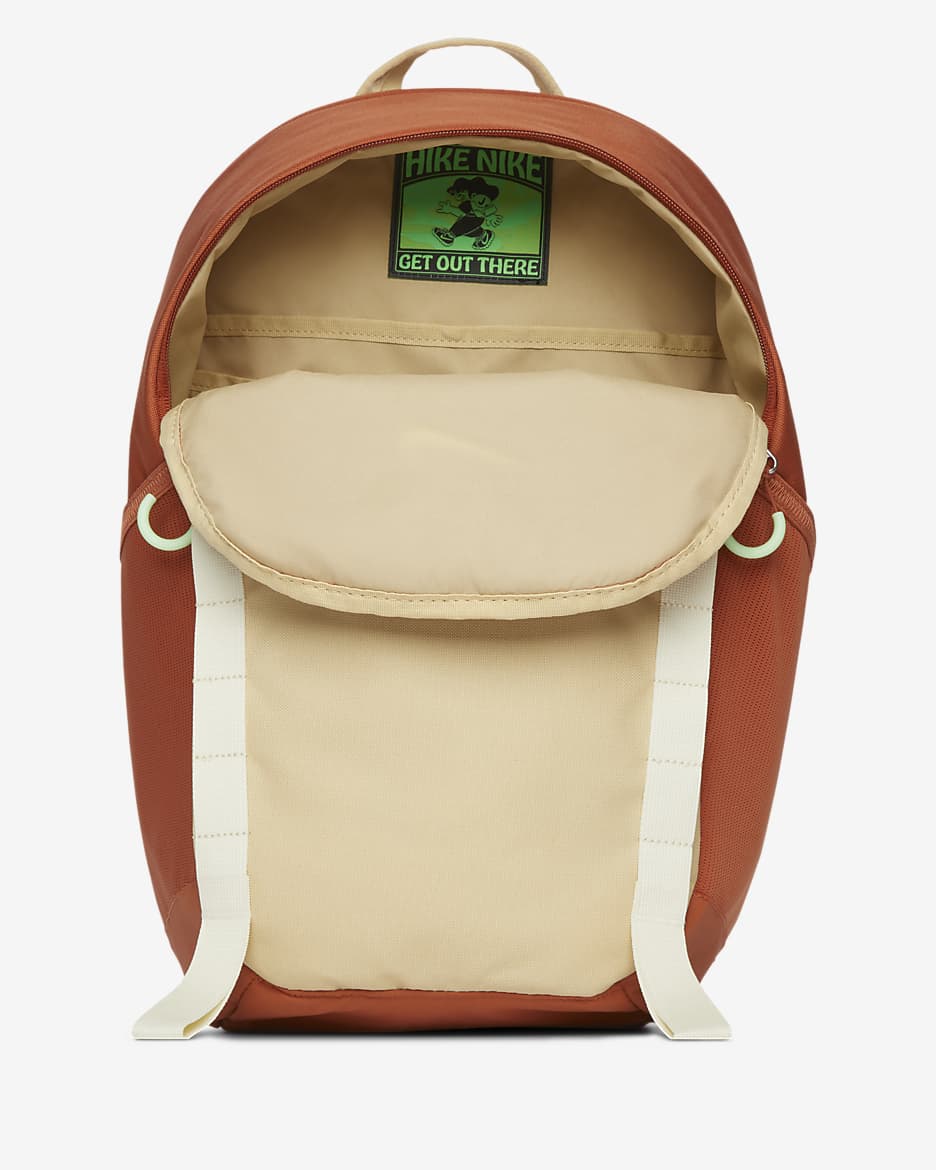 Nike Hike Day Pack (24L) - Burnt Sunrise/Sesame/Vapour Green