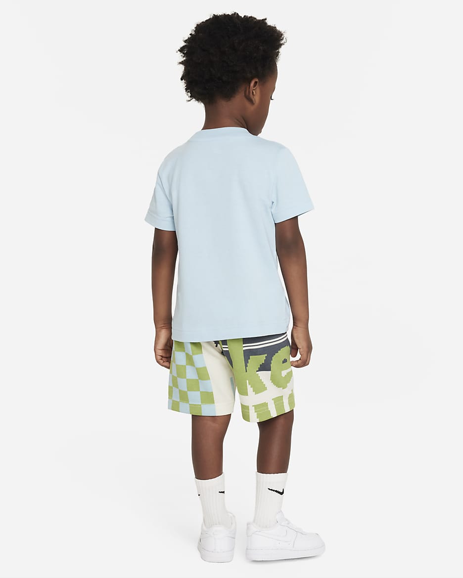Nike Sportswear Club Lifestyle Shorts Set Toddler 2-Piece Set - Coconut Milk