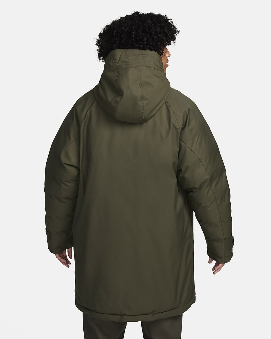 Nike Life Men's Insulated Parka - Cargo Khaki/Cargo Khaki