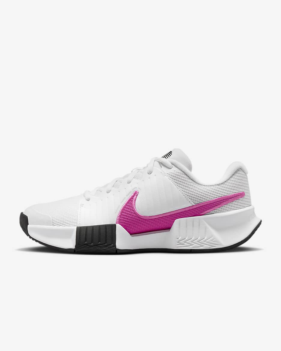 Nike GP Challenge Pro Damen-Tennisschuh für Hartplätze - Weiß/Schwarz/Playful Pink
