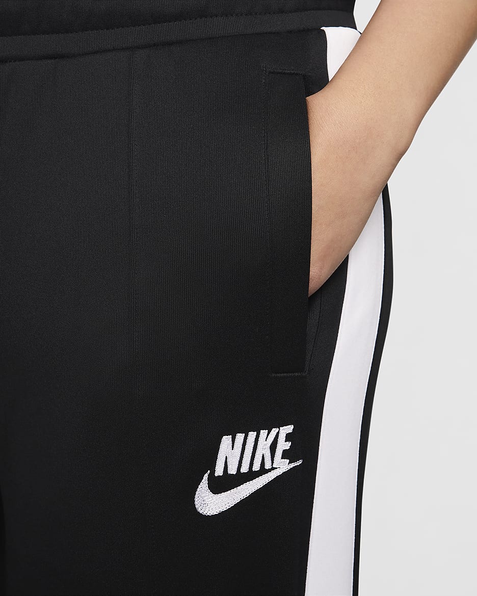 Nike Sportswear Women's Knit Pants - Black/White/White